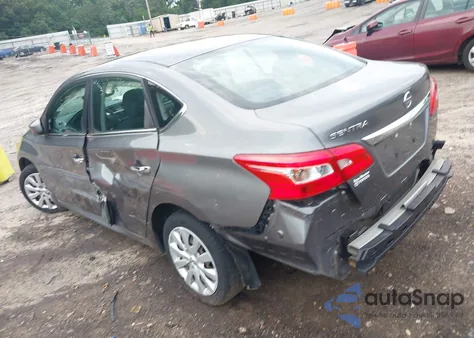 2017 Nissan Sentra S/Sv/Sr/Sl из США, поврежденный, VIN 3N1AB7AP6HY235459